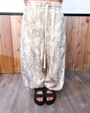 Printed French Terry Pants