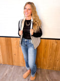 Padded Striped Vest