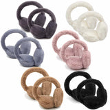 FUR EARMUFF-BLACK