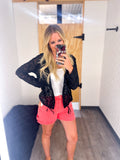 Crochet Hoodie Jacket