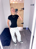 Grey Star/Polka Dot Sweatpants