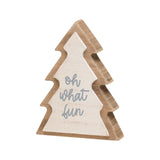 Gray Whimsical Tree On Base