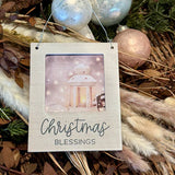 Cmas Blessings Photo Ornie