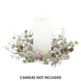 Little Pine And Pinecone Candle Ring
