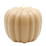 Large Gold Pumpkin Led Candle