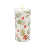 6 Inch Holly Led Pillar