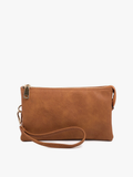 Riley Crossbody/wristlet In Brown