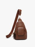 Sophia Sling Bag In Brown