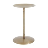 Small Gold Pillar Holder