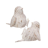 Resin & Mtl 'wicker' Bird 5"