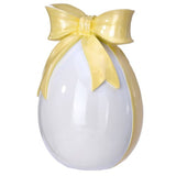 7.5" Resin Egg W/bowtie