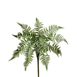 NATURAL TOUCH PL.LEATHER FERN BUSH X13 18