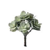 8" Pls Flocked Jade Plant