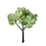 8" Pls Flocked Jade Plant