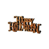 10" Glitter Resin Happy Halloween