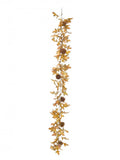 60" Autumn Maple Leaf Garland