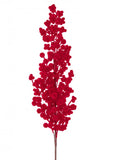 29" Flocked Cluster Berry Spray
