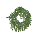 16" Weeping Mini Noble Fir Candle Ring
