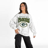 Green Bay Packers Rally Ready Premium Drop Shoulder Pullover