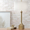 TALL GOLD RESIN TABLE LAMP