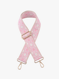 Diamond Guitar Strap In Pink