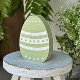 Sm. Green Pattern Egg