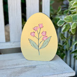 Lemon Floral Egg