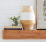 13" Ceramic Vase