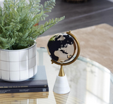 11" Marble Earth Globe