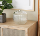 Gls Vase 8w, 8h