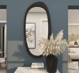 51" Wood Wall Mirror