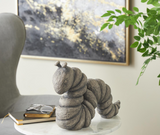 11" Polyresin Worm Sculpture