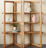 71" Wood Folding Rack