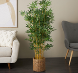 59" Artificial Bamboo Tree with Planter