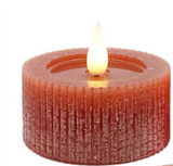 Large Orange Led Tea Lights