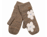 Daisy Pattern Mittens