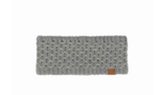 Cross Cell Stitch Knit Headwrap