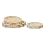 Round Beaded Trays