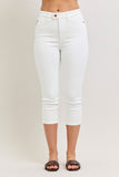 Judy Blue High Waist Tummy Control Capri Spade Pockets
