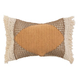 20 x 12 Cotton/Jute Lumbar Pillow
