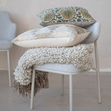 60 X 50 Woven New Zealand Wool Blend Shag Throw