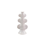 Stoneware Tree Shaped Taper Holder,white