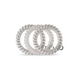Spiral Hair Coils | Large | Silver Slay Hair Ties