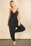 Mineral Washed Cotton Jumpsuit