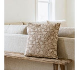 20 X 20 Beige Water Lily Pillow