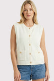 Button Down Sweater Vest