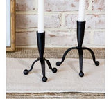 Black Iron Taper Holders