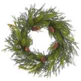 28" Pinecone/Pine Wreath