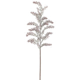 28" Snowed Sedum Spray