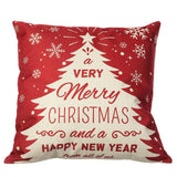 16" Christmas Tree/Snowflake Pillow